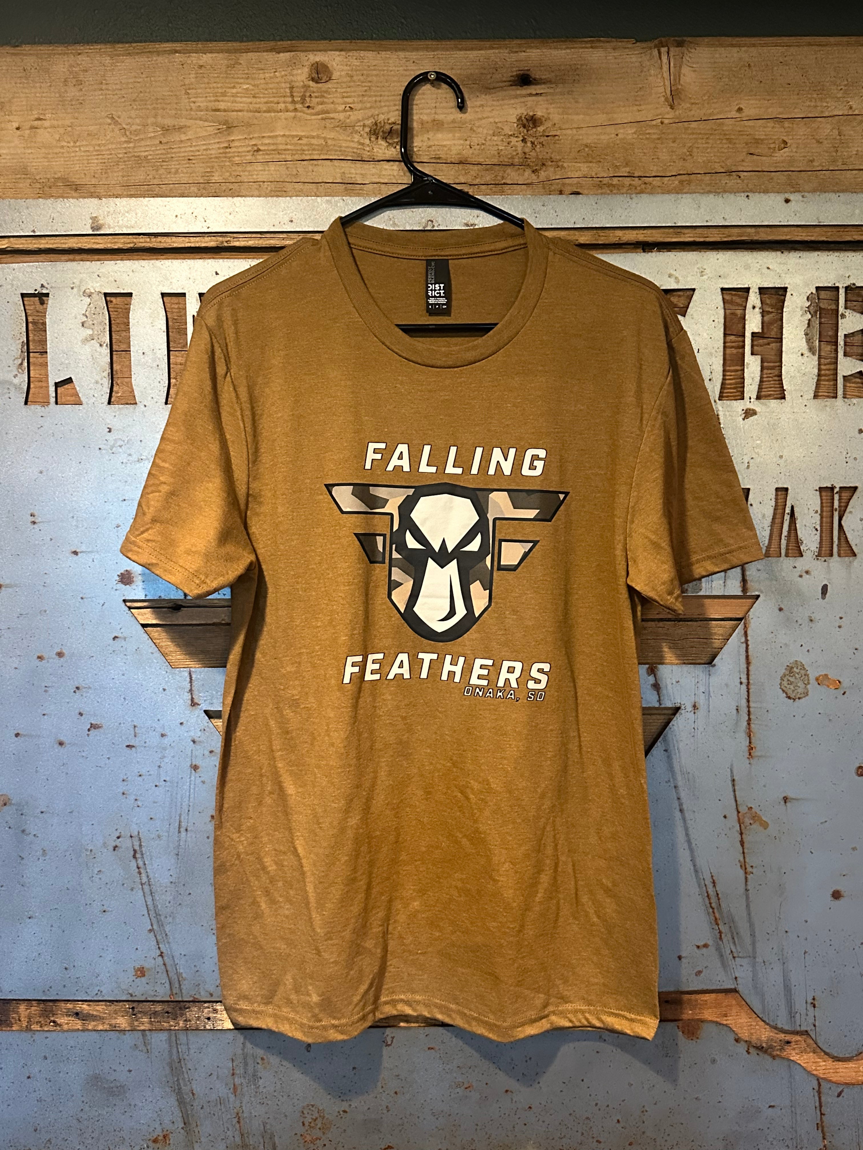 COYOTE BROWN CAMO LOGO Tee