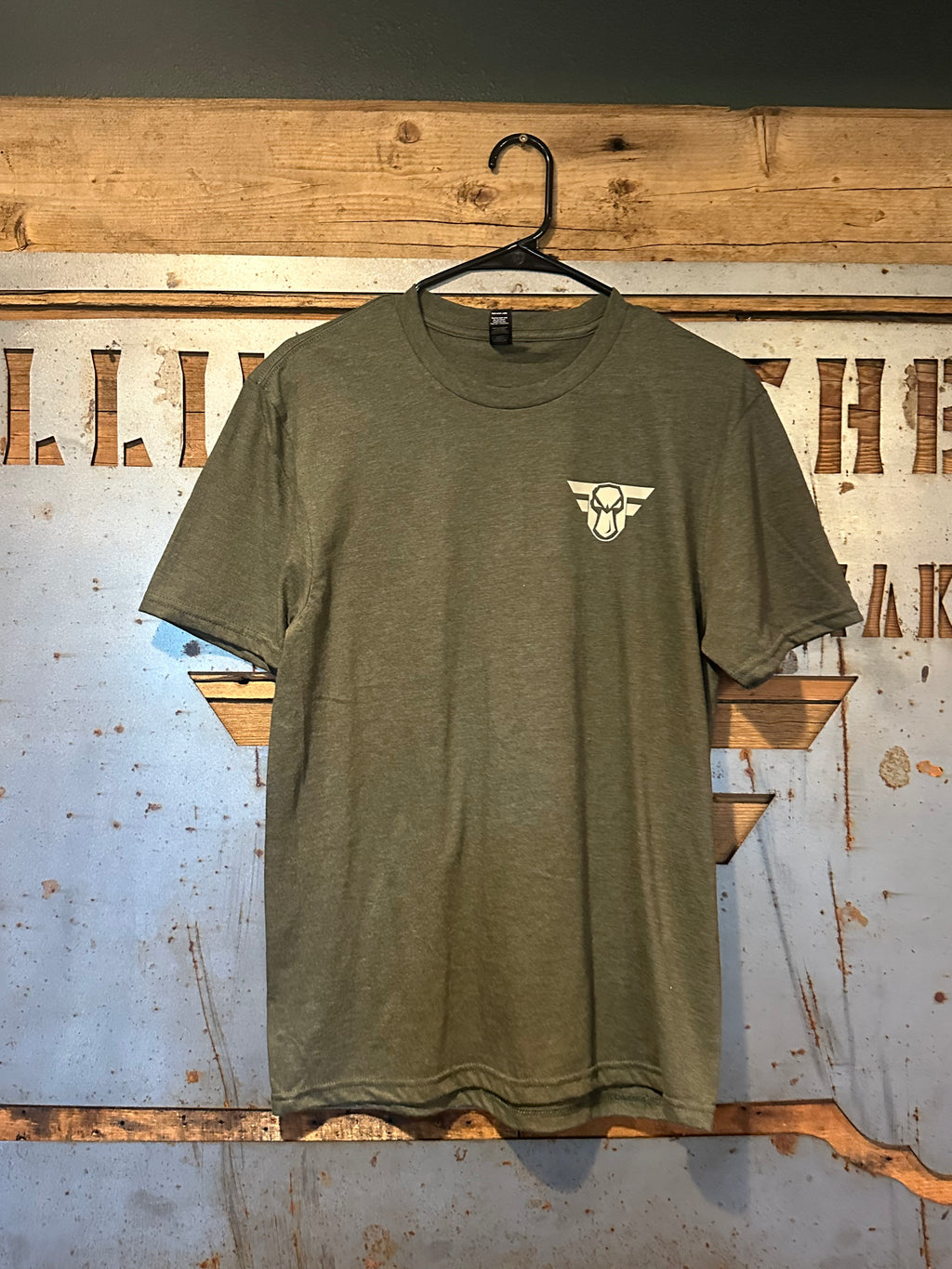 Sage Green Pheasnat Flag Tee
